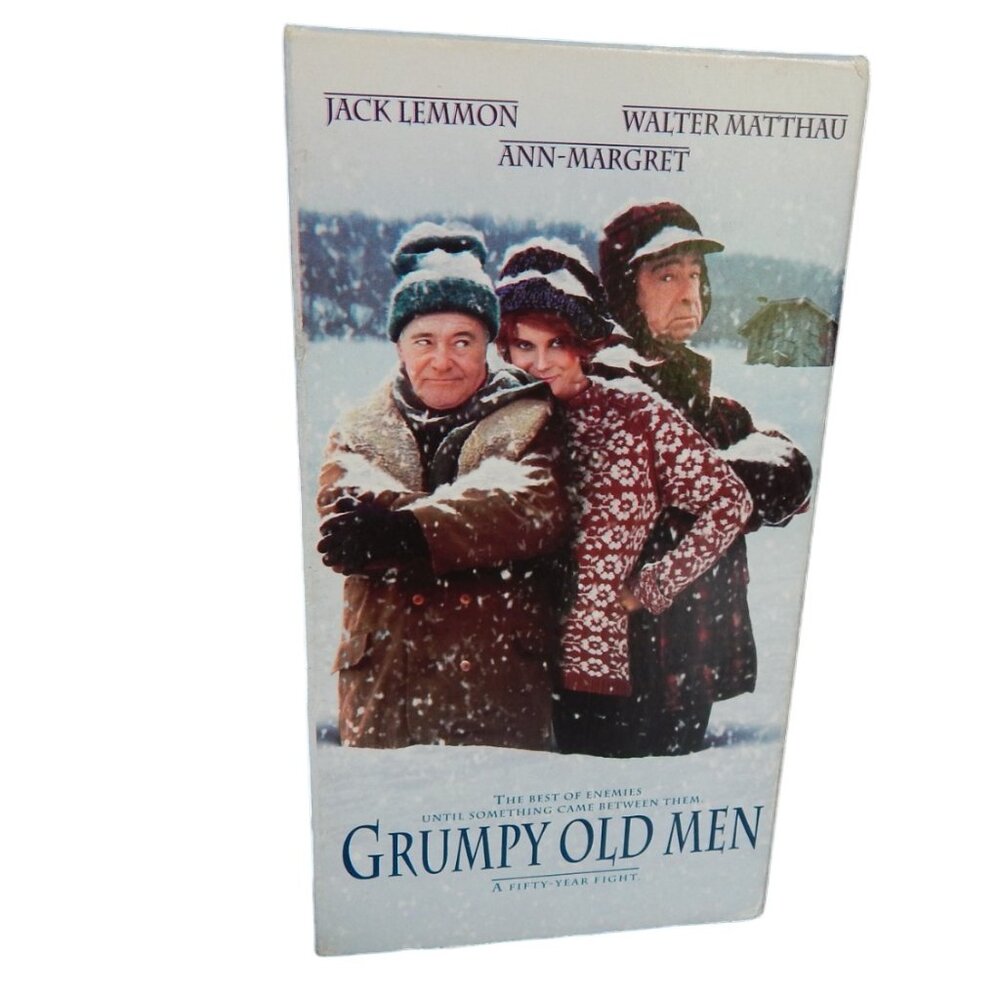 GRUMPY OLD MEN vintage VHS tape in original paper case
